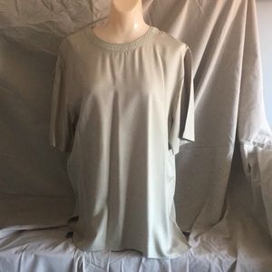 100%pure silk short sleeve blouse